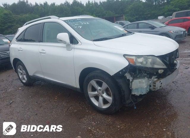 2T2ZK1BA1CC079598 2012 Lexus RX photo no. 1