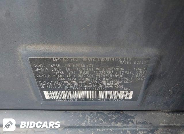 4S4BRCAC5D3278837 2013 Subaru Outback photo no. 9