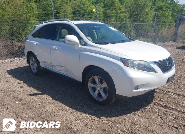 2T2ZK1BA7CC081324 2012 Lexus RX photo no. 1
