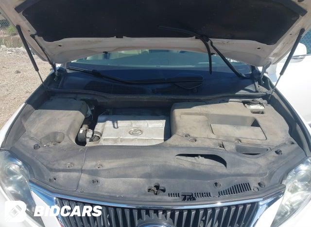 2T2ZK1BA7CC081324 2012 Lexus RX photo no. 10