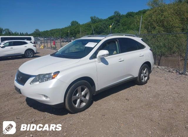 2T2ZK1BA7CC081324 2012 Lexus RX photo no. 2