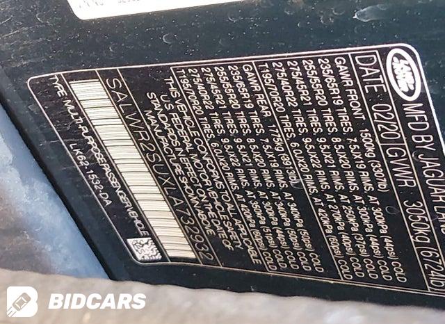 SALWR2SUXLA732932 2020 Land Rover Range Rover photo no. 9