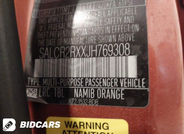 2018 Land Rover Discovery — VIN SALCR2RXXJH769308, şəkil 9