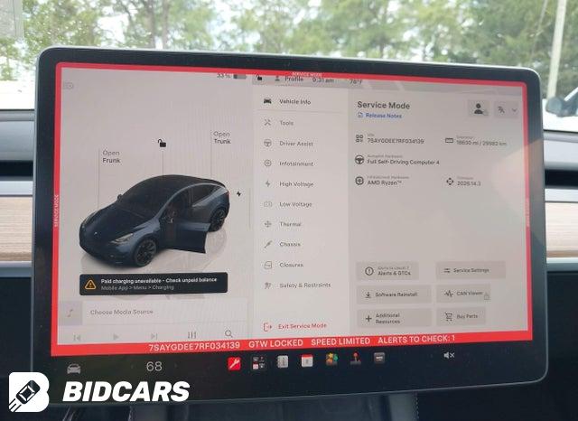 7SAYGDEE7RF034139 2024 Tesla Model Y photo no. 7