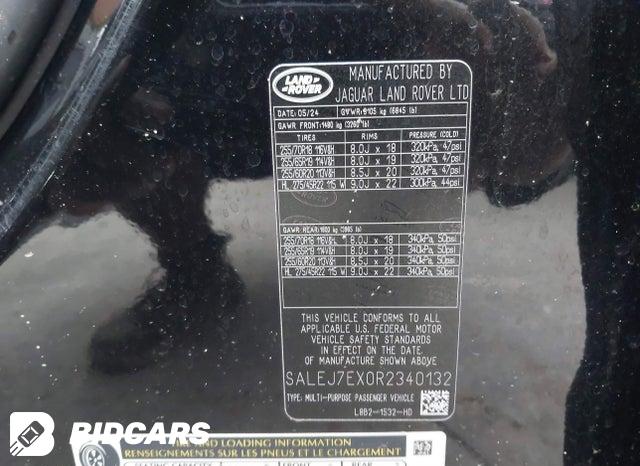 SALEJ7EX0R2340132 2024 Land Rover Defender photo no. 9