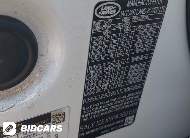 SALYJ2EX5PA360198 2023 Land Rover Range Rover photo no. 9
