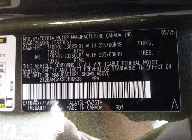 2T2BAMCAXSC106638 2025 Lexus RX photo no. 9
