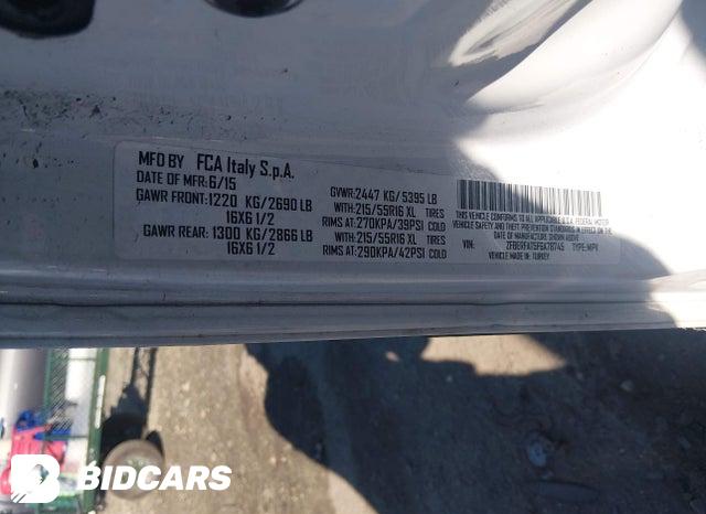 ZFBERFAT5F6A78745 2015 RAM Promaster photo no. 9