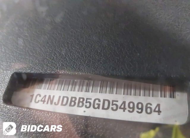 2016 Jeep Compass — VIN 1C4NJDBB5GD549964, şəkil 9