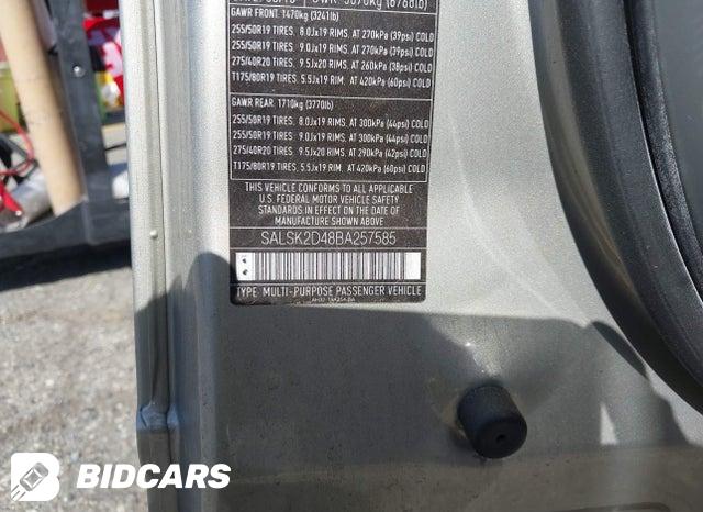 SALSK2D48BA257585 2011 Land Rover Range Rover photo no. 9