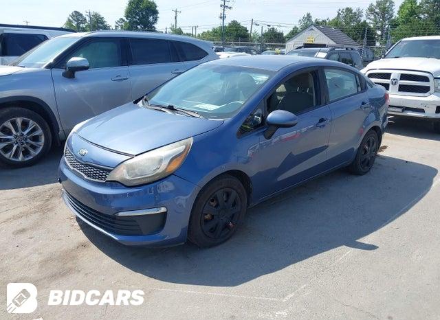 KNADM4A33G6681233 2016 KIA Rio photo no. 2