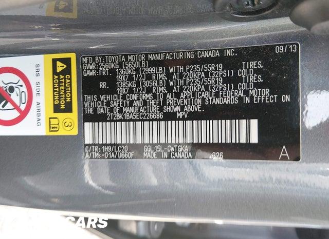 2T2BK1BA5EC226686 2014 Lexus RX photo no. 9