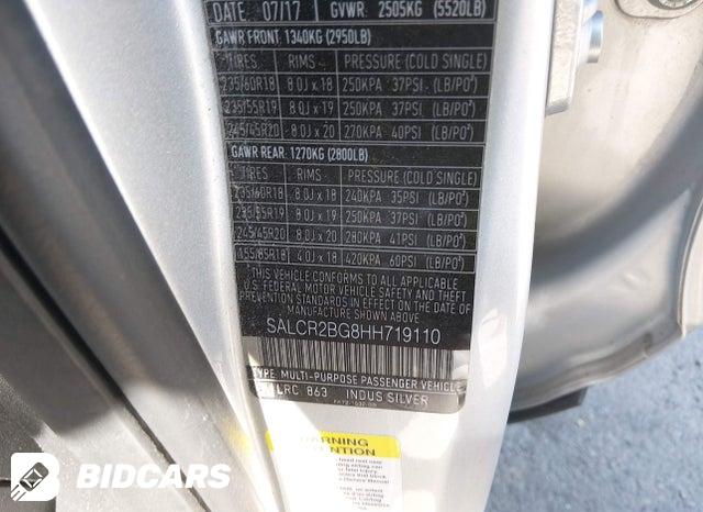 2017 Land Rover Discovery — VIN SALCR2BG8HH719110, şəkil 9