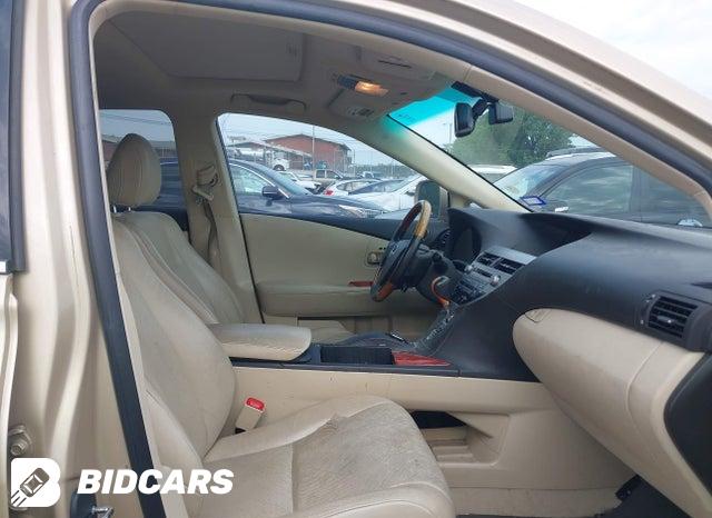 2T2ZK1BA2AC035882 2010 Lexus RX photo no. 5