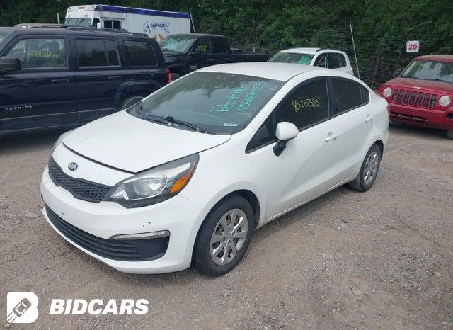 KNADM4A30G6557484 2016 KIA Rio photo no. 2
