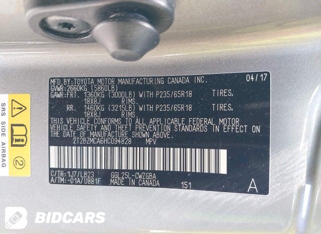 2T2BZMCA6HC094828 2017 Lexus RX photo no. 9