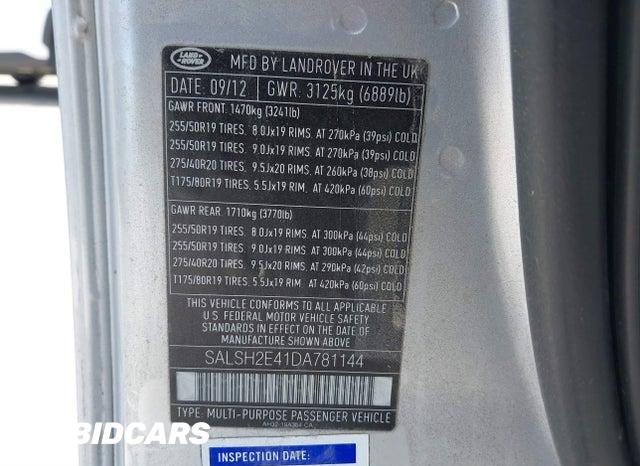 SALSH2E41DA781144 2013 Land Rover Range Rover photo no. 9