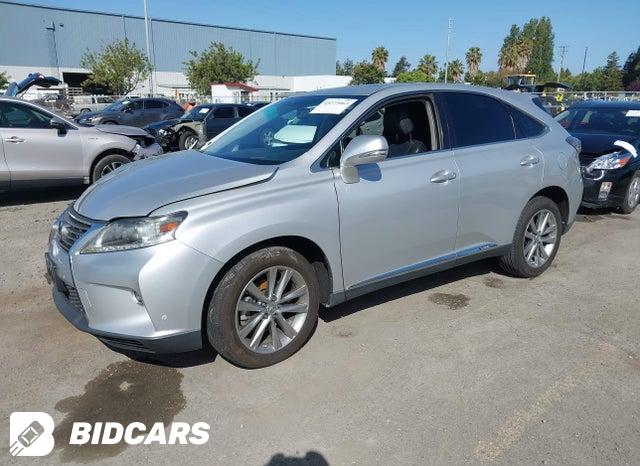 2T2ZB1BA9FC001901 2015 Lexus RX photo no. 2