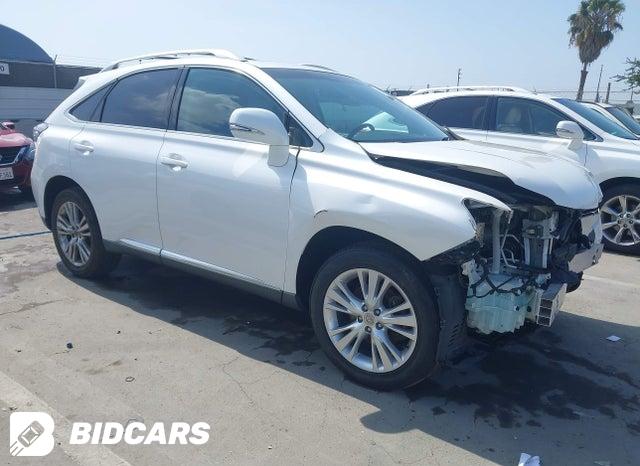 2T2BK1BA2DC194326 2013 Lexus RX photo no. 1
