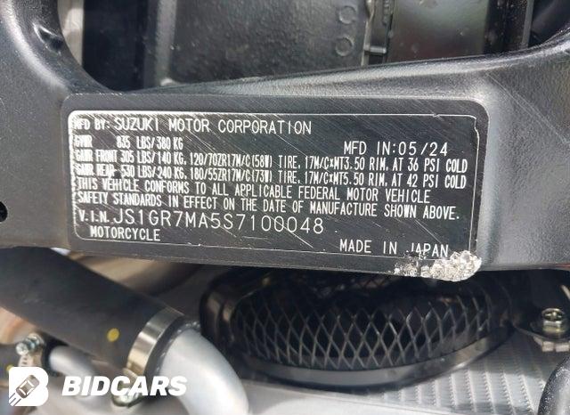 JS1GR7MA5S7100048 2025 Suzuki GSX-R750 photo no. 10