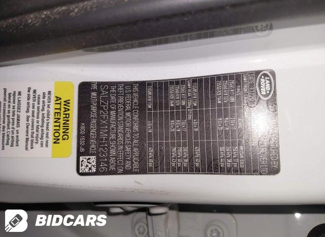 SALZP2FX1MH123146 2021 Land Rover Range Rover photo no. 9