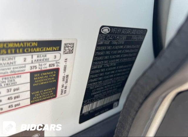 SALGS2RE3JA504288 2018 Land Rover Range Rover photo no. 9