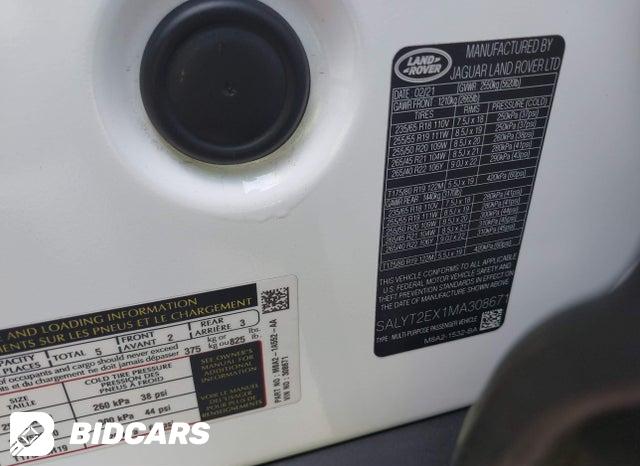 SALYT2EX1MA308671 2021 Land Rover Range Rover photo no. 9