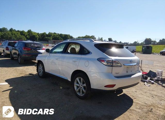 2T2BK1BA6CC136539 2012 Lexus RX photo no. 3