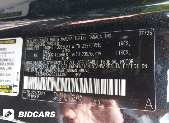 2T2BAMCA0SC113307 2025 Lexus RX photo no. 9