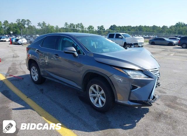 2T2ZZMCA6GC001187 2016 Lexus RX photo no. 1