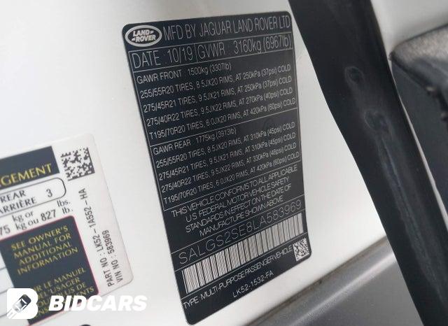 SALGS2SE8LA583969 2020 Land Rover Range Rover photo no. 9