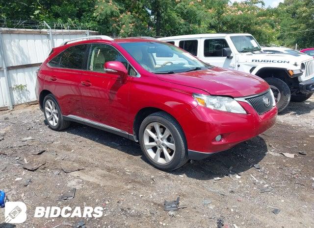 2T2ZK1BA5CC082326 2012 Lexus RX photo no. 1