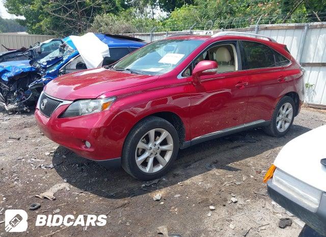 2T2ZK1BA5CC082326 2012 Lexus RX photo no. 2