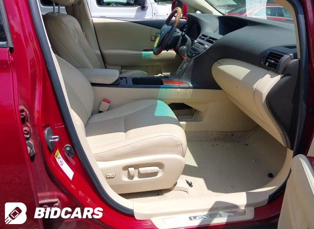 2T2ZK1BA5CC082326 2012 Lexus RX photo no. 5