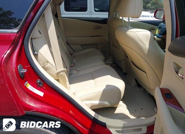 2T2ZK1BA5CC082326 2012 Lexus RX photo no. 8