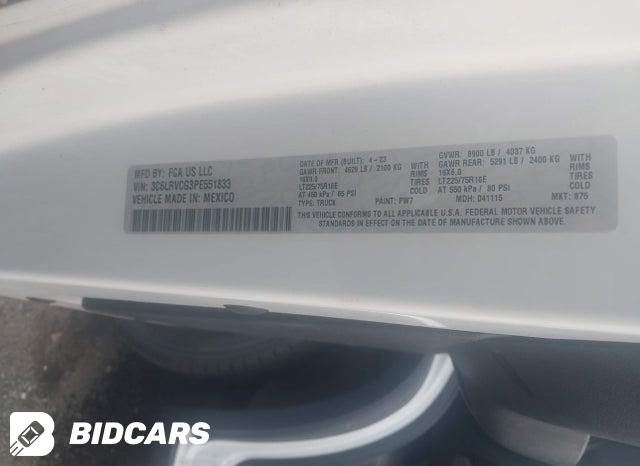 3C6LRVCG3PE551833 2023 RAM Promaster photo no. 9