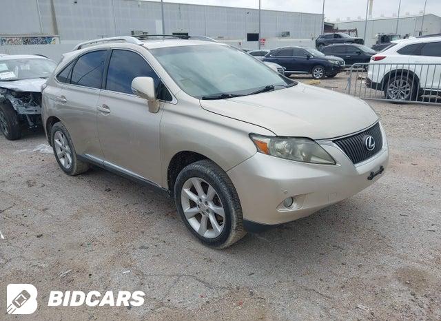 2T2BK1BA9CC126300 2012 Lexus RX photo no. 1
