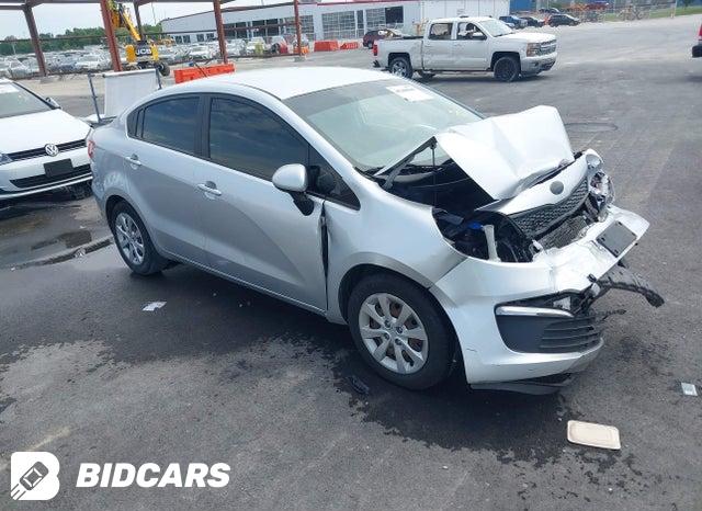 2016 KIA Rio — VIN KNADM4A35G6540213, şəkil 1