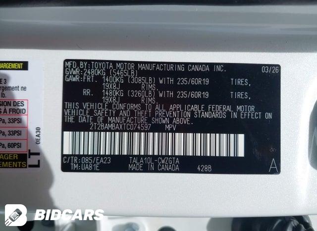 2T2BAMBAXTC074597 2026 Lexus RX photo no. 9