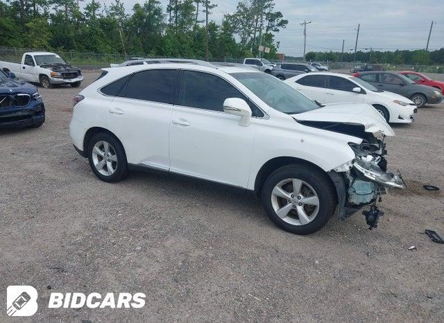 2T2ZK1BA3DC100050 2013 Lexus RX photo no. 1