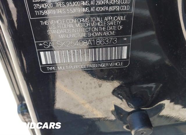 SALSK25408A186373 2008 Land Rover Range Rover photo no. 9