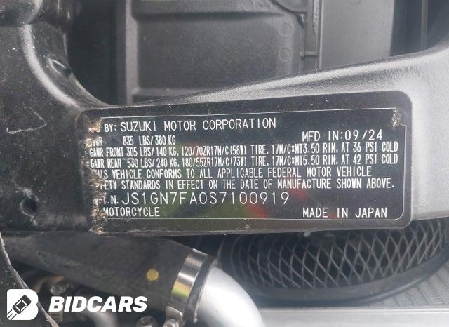 JS1GN7FA0S7100919 2025 Suzuki GSX-R600 photo no. 10