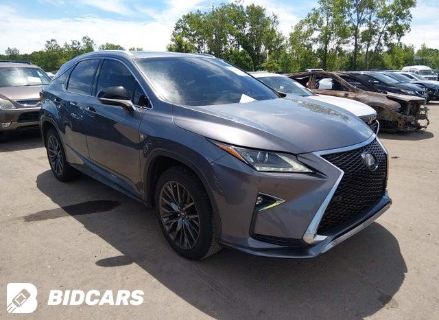 2T2BZMCA2HC106828 2017 Lexus RX photo no. 1