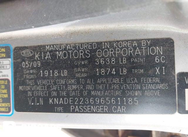 KNADE223696561185 2009 KIA Rio photo no. 9