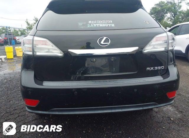 2T2BK1BA8CC139362 2012 Lexus RX photo no. 6