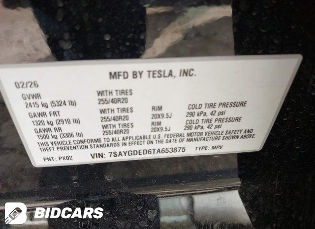 7SAYGDED6TA653875 2026 Tesla Model Y photo no. 9