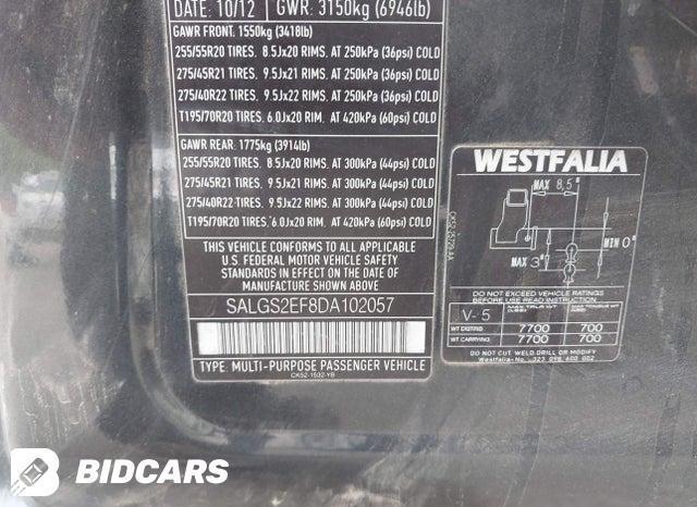 SALGS2EF8DA102057 2013 Land Rover Range Rover photo no. 9