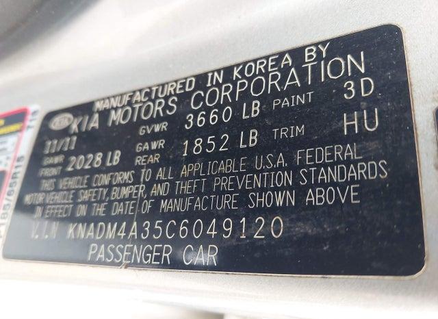KNADM4A35C6049120 2012 KIA Rio photo no. 9