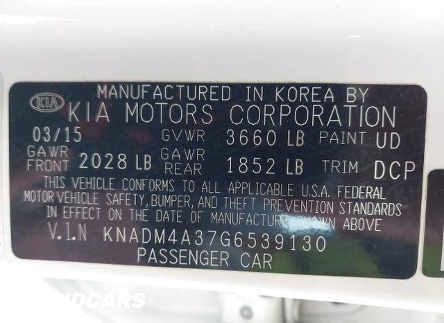 KNADM4A37G6539130 2016 KIA Rio photo no. 9