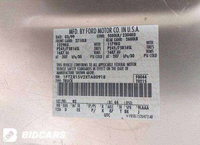 1FTZR15V2XTA80918 1999 Ford Ranger photo no. 9